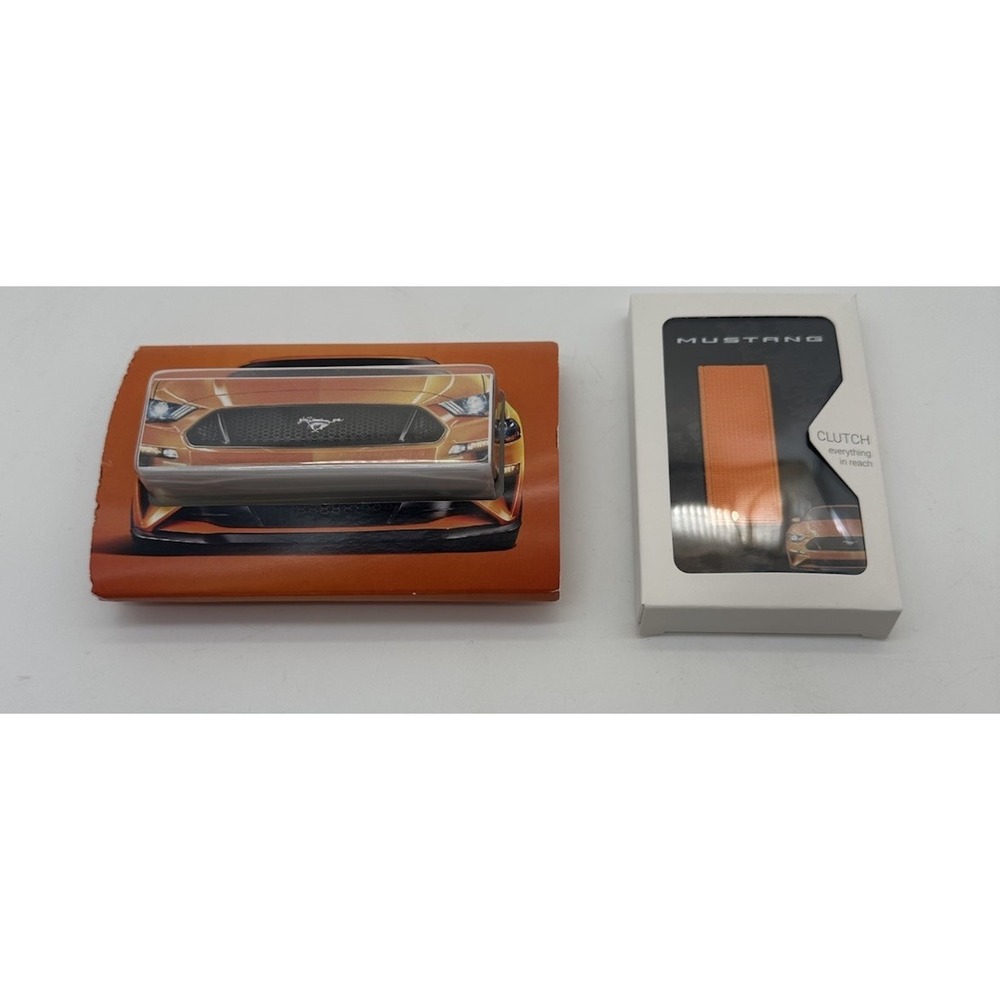 2018 FORD MUSTANG GT LAUNCH PROMO LOT CHEETAH POWER BANK & CLUTCH NEW